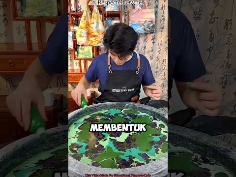 cuma main tinta, tapi jadi karya indah ‼️#shorts