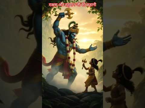 राक्षस और हनुमान जी की कहानी#raksha #hanumanji #story
