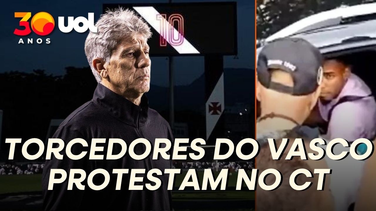 ORGANIZADAS DO VASCO COBRAM JOGADORES NA PORTA DO CT: 'PEDE PARA SAIR'