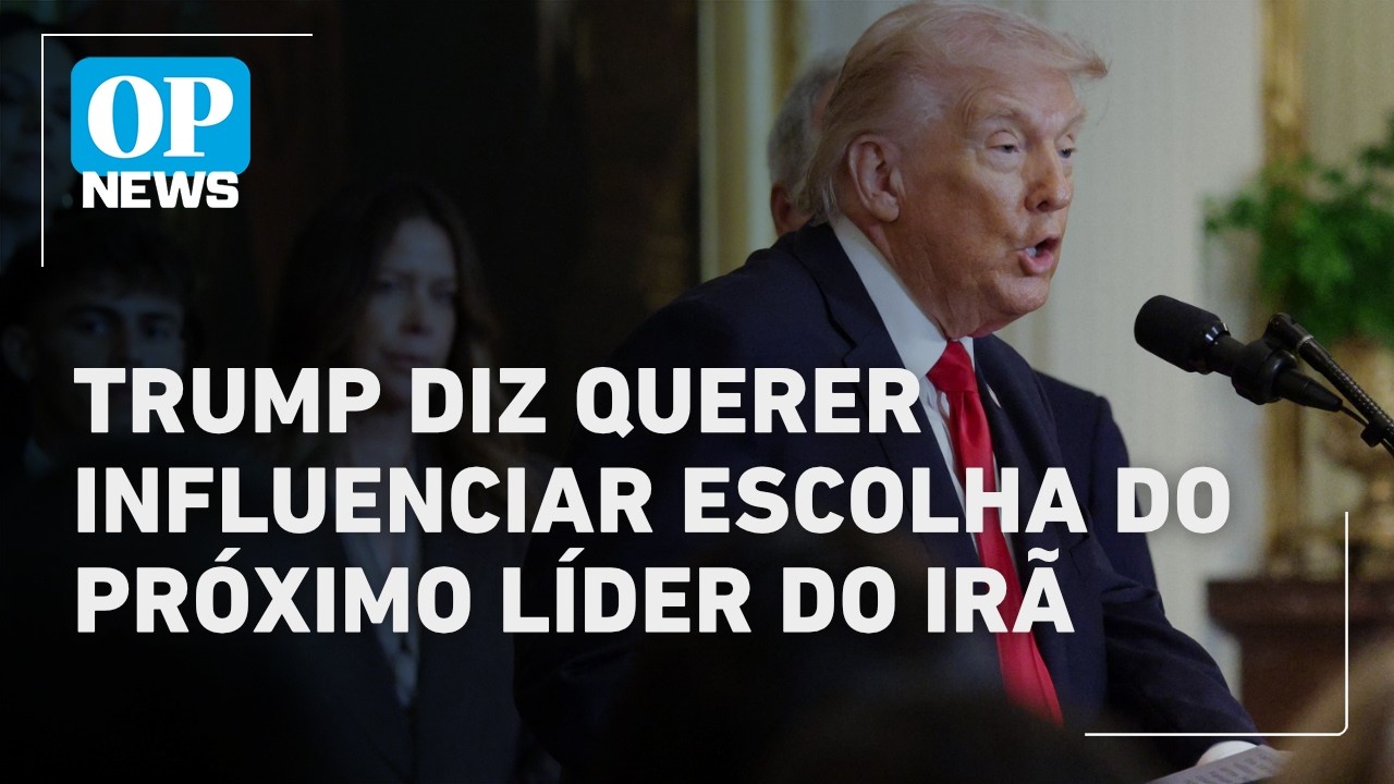 Trump sinaliza interesse em participar na sucessão do líder do Irã l O POVO NEWS
