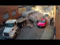 IDIOT TRUCKERS WHO PICKED THE WRONG ROUTE !.1080p50