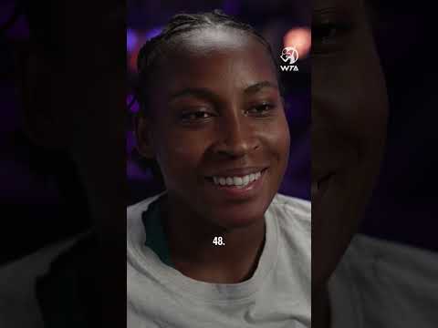 Coco knows Coco & we know we want a New Balance shirt of her too! 😍 #WTA #WTAFinalsRiyadh #CocoGauff