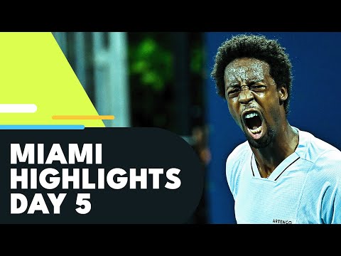 Kyrgios Faces Fognini; Zverev, Monfils, Sinner in Action | Miami 2022 Day 5 Highlights