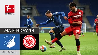5 goal Thriller!! | TSG Hoffenheim — Eintracht Frankfurt 3-2 | All Goals | MD 14 – Bundesliga 21/22