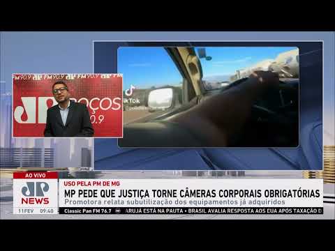 MP pede que Justiça torne câmeras corporais obrigatórias em MG