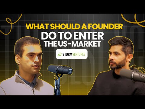 7 Exits in 10 years – How To Win US Market? | Arun Penmetsa (Storm Ventures) on The Desi VC