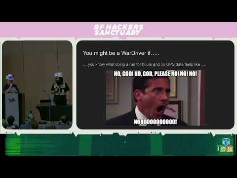 DEF CON 33 – RF Village –  You might be a Wardriver if – MrBill, CoD_Segfault
