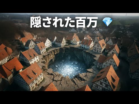 このドイツの街は、その通りに数百万のダイヤモンドを隠しています