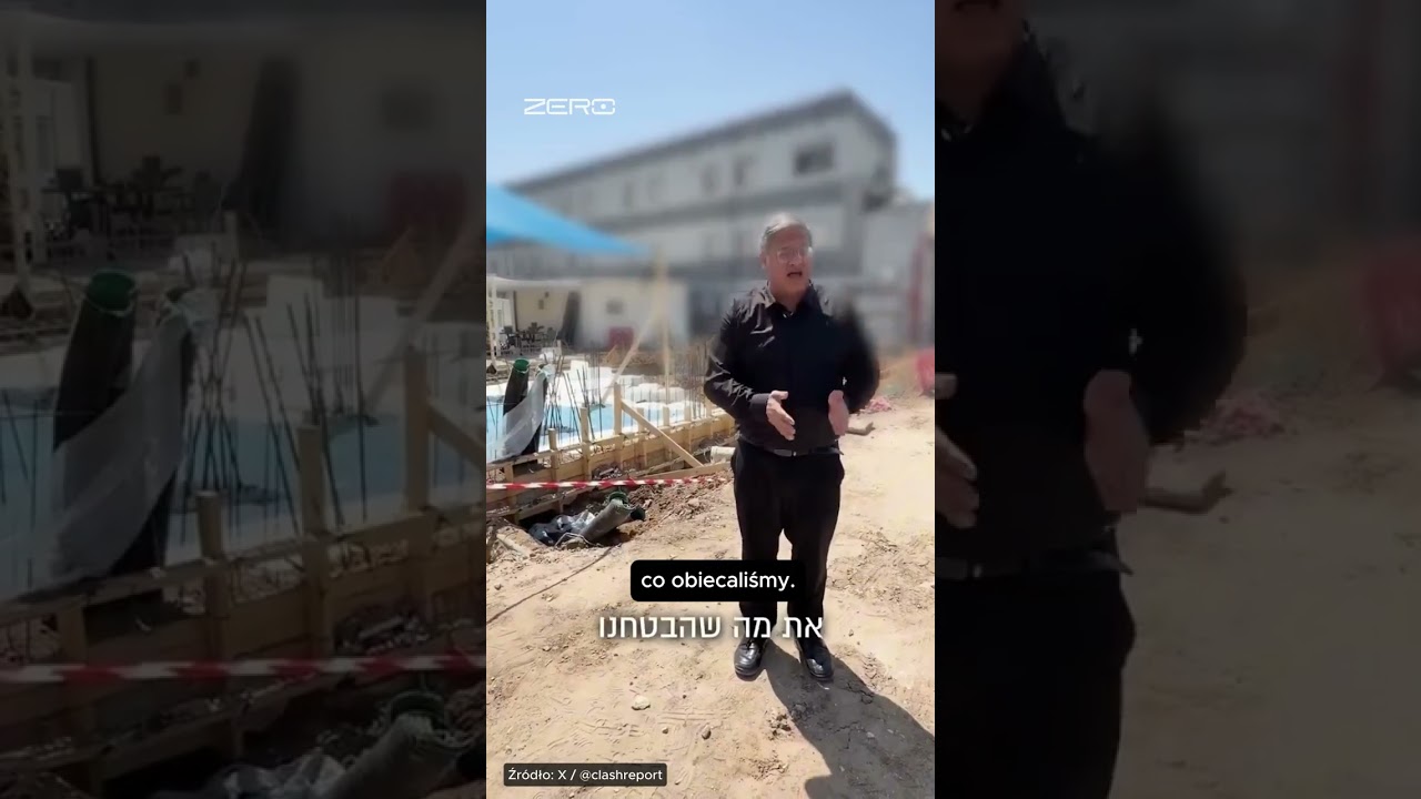 IZRAELSKI MINISTER ODSŁANIA CELE ŚMIERCI DLA PALESTYŃCZYKÓW