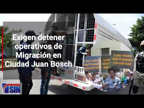 Manifestantes acusan autoridades de querer tapar crisis migratoria específicamente con haitianos