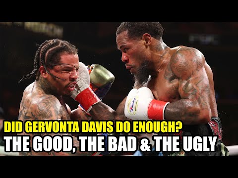 Did Gervonta Davis Do ENOUGH to BEAT Lamont Roach? • The GOOD, BAD & UGLY RECAP