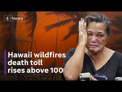 Hawaii wildfires: first victims named as death toll rises past 100