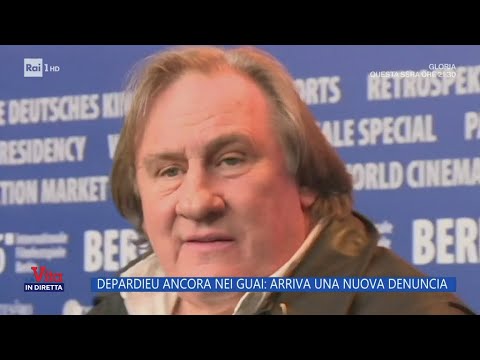 Gérard Depardieu ancora nei guai: arriva una nuova denuncia - La Vita in diretta - 19/02/2024