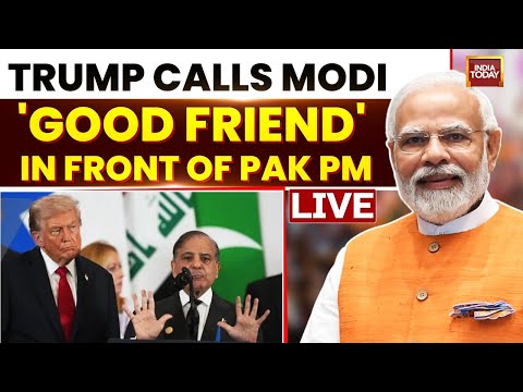 Donald Trump Speech | Trump Praises 'Friend' Modi | Trump's Viral Speech During Egypt Visit