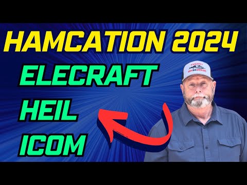 HamCation 2024 Part 4, Elecraft, Heil and New Icom Radio!