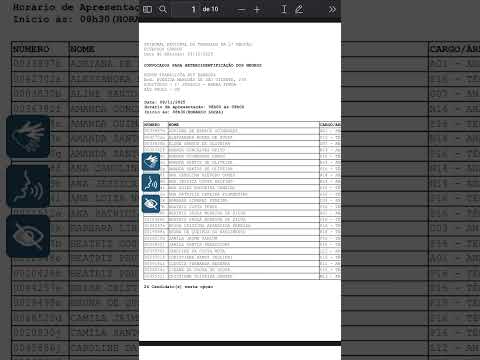 #TRT SP - CONVOCAÇÃO HETEROIDENTIFICACAO NEGROS#