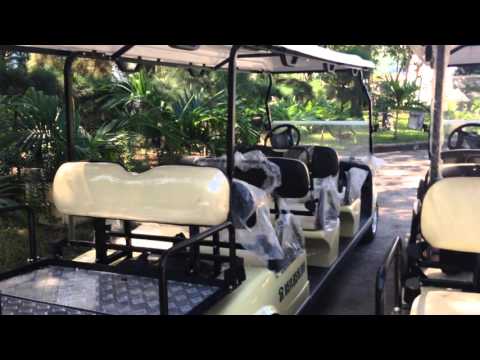 Electric car for resort in Da Nang Vietnam