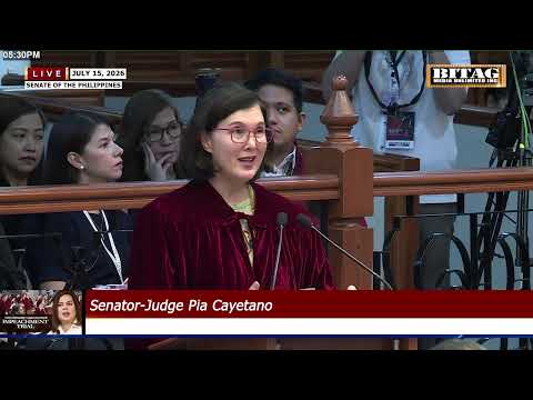 Impeachment Trial of Vice President Sara Z. Duterte July 15, 2026 | Wednesday | 2:00 PM