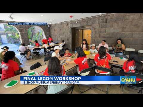 Hands-on LEGO event at Bishop Museum for kids and families