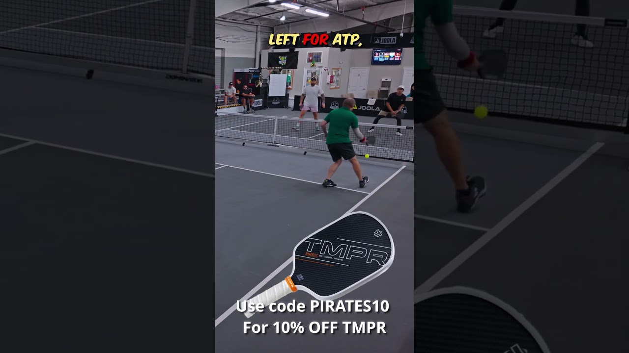 🤪Covering ATP with a Nuts Shot #pickleballhighlights #pickleball #sporthighlights #sports