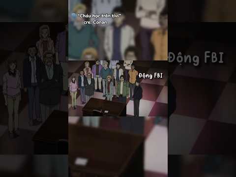 Cháu chỉ là học sinh cấp 1:)) #conan #shinichi #annieaudio #fpyシ #uocxuhuong