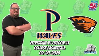 Pepperdine vs Oregon State 2/20/25 Free College Basketball Picks and Predictions | NCAAB Pick