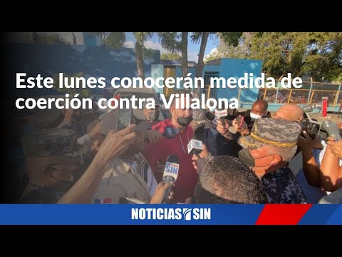 Este lunes conocerán medida coerción a Villalona