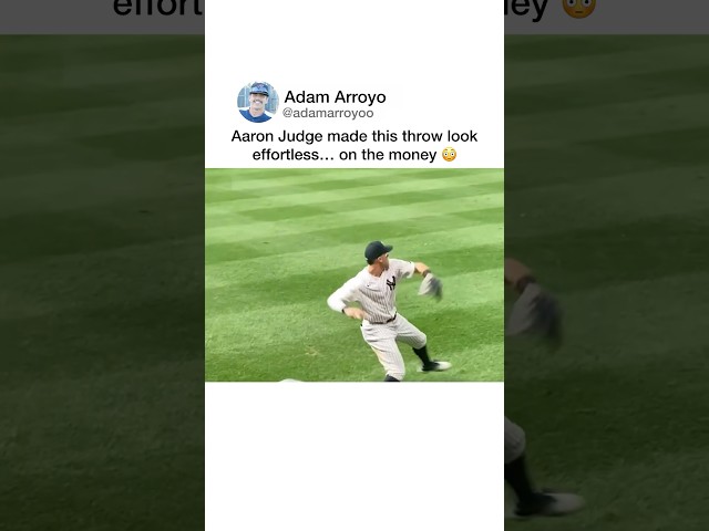 This throw 🤯 #baseball