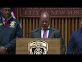 NYC Mayor Eric Adams, police officials hold press conference on Columbia University protests  - 19:35 min - News - Video