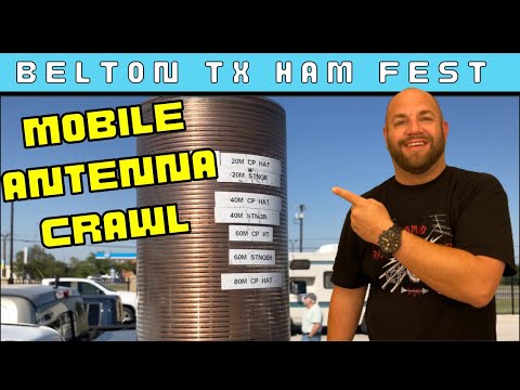 Belton Ham Fest Flea Market Mobile Antenna Crawl