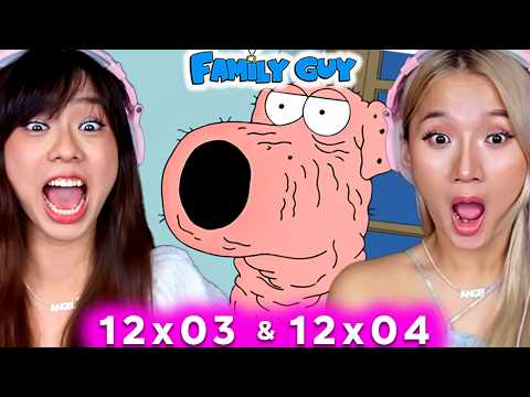 Asian Girls React | Family Guy Season 12 | Ep 03 & 04 (Family Guy Reaction)