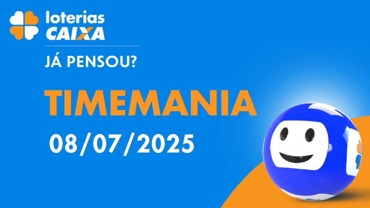 Resultado da Timemania   Concurso nº 2265   08072025