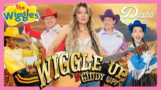 Wiggle Up, Giddy Up! 🤠 The Wiggles + Dasha 🎶 Country Music for Kids and Families