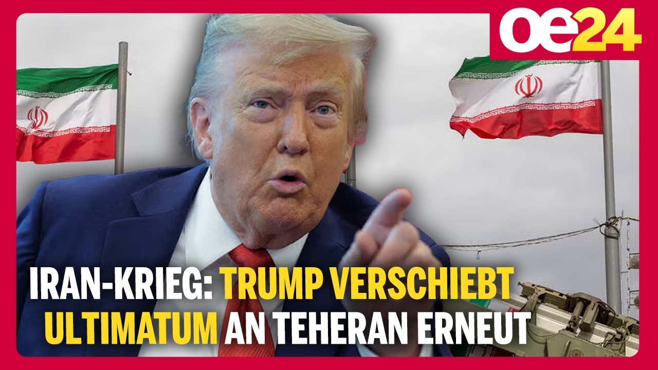 Iran-Krieg: Trump verschiebt Ultimatum an Teheran erneut