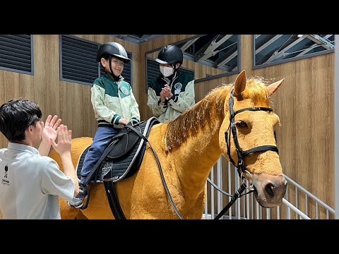 キッザニア 馬のお世話の仕事🐴
