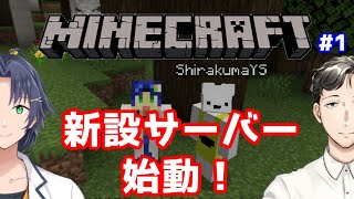 【Minecraft】つかさーばーでマイクラを楽しむ！【岡崎つかさ/Virtual鍼灸師】