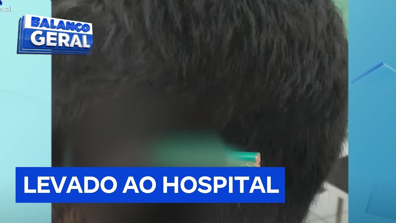 Aluno crava lápis na cabeça de menino de nove anos após briga em escola