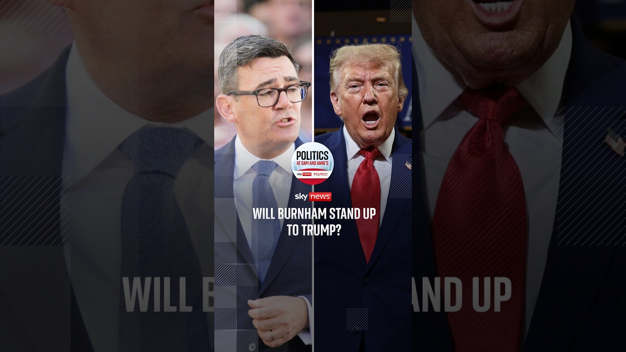 Will Andy Burnham stand up to Donald Trump?
