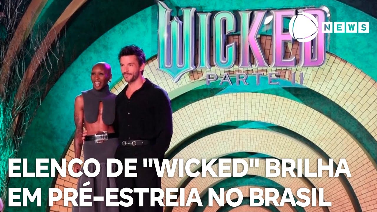 Elenco de Wicked brilha em préestreia no Brasil TV Online Elenco de Wicked brilha em pré estreia no Brasil