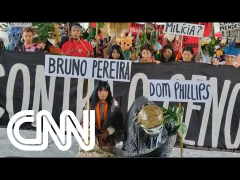Protesto em São Paulo pede justiça por Dom e Bruno | CNN SÁBADO