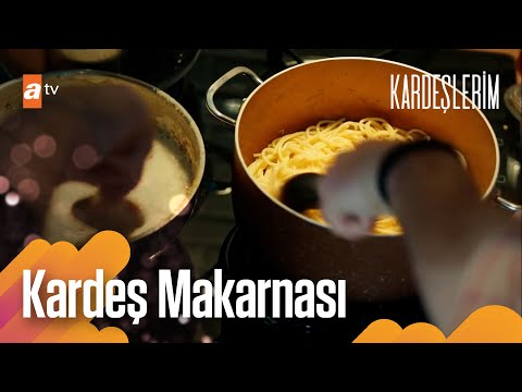 Kaan ve Doruk makarna yapıyor!🍝 - Kardeşlerim Arşiv Sahneler🎬