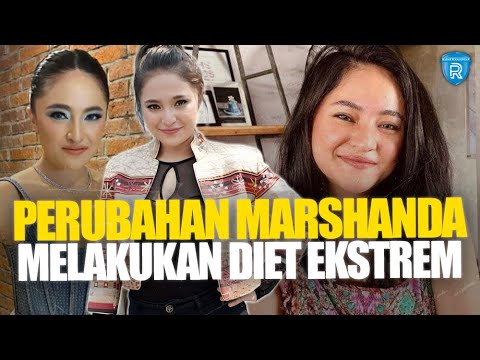 Transformasi Perubahan Drastis Marshanda, Diet Ekstrem Turun 21 Kg