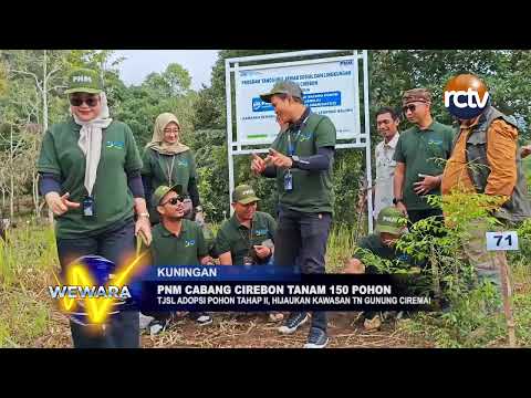 PNM Cabang Cirebon Tanam 150 Pohon