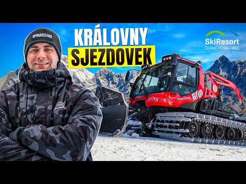 KRÁLOVNY SJEZDOVEK ve SkiResortu Černá hora - Pec | ROLBY PISTENBULLY