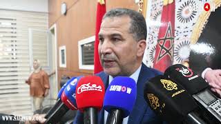 رئيس المجلس الإقليمي بعض السياسيين هم من يعرقل المشاريع والوزير السابق(اعمارة)ضيعنا العديد  المشاريع