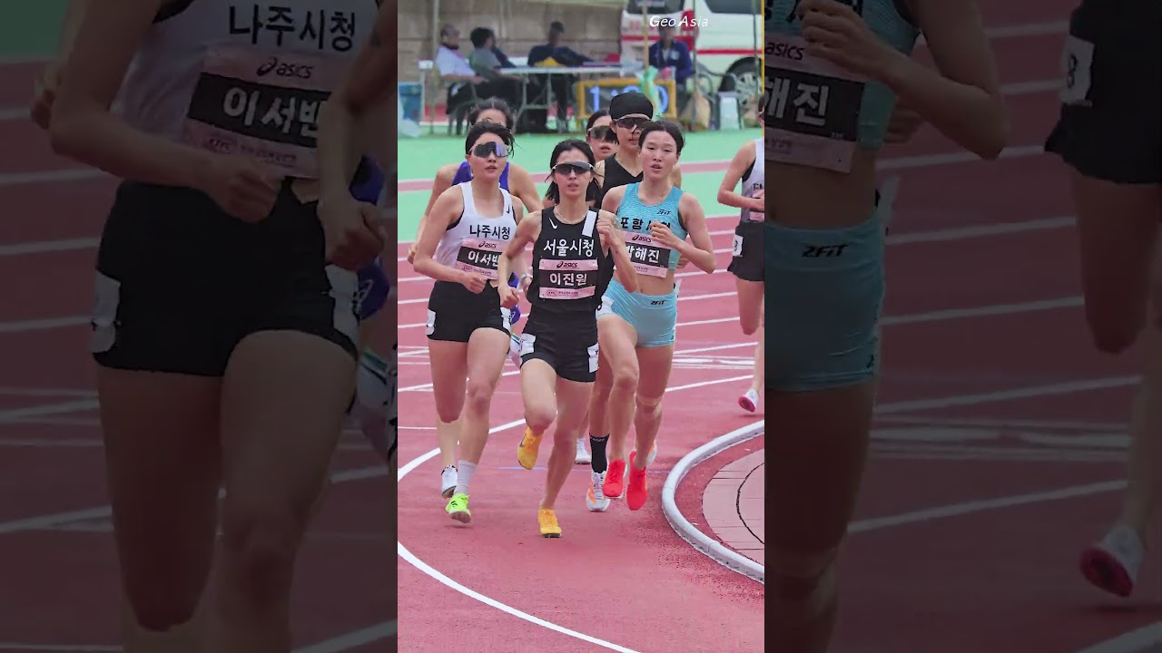여자실업부 800m 레이스 장면! 이서빈(나주시청) #athletics #이서빈 #여자육상 #trackandfield #sportstar #shorts