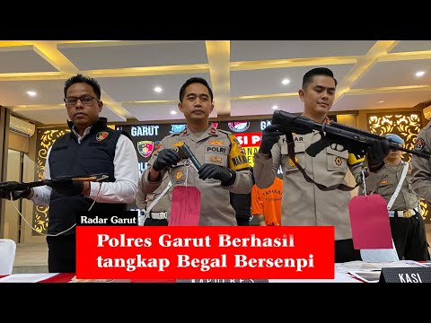 Polres Garut Berhasil Tangkap Begal Bersenpi