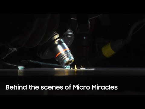 Behind the scenes of Micro Miracles | Samsung