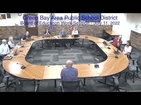 GBAPSD Board of Education Special Meeting and Work Session: July 11, 2022
