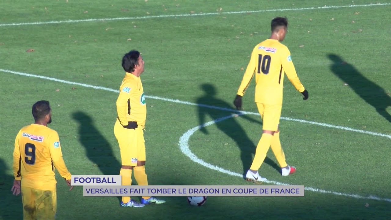 Football : Versailles fait tomber le Dragon en Coupe de France